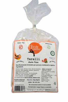 TARALLI MED PIZZASMAK - GLUTENFRI