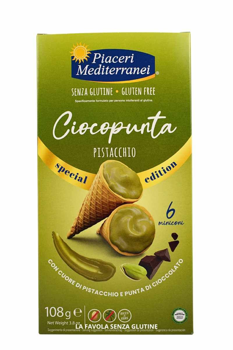 CIOCOPUNTA - KJEKS MED PISTASJ OG SJOKOLADE