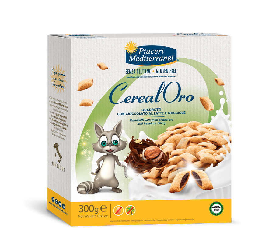 FROKOSTBLANDING - QUADROTTI GLUTENFRI CEREALORO