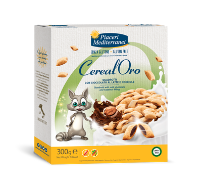 FROKOSTBLANDING - QUADROTTI GLUTENFRI CEREALORO