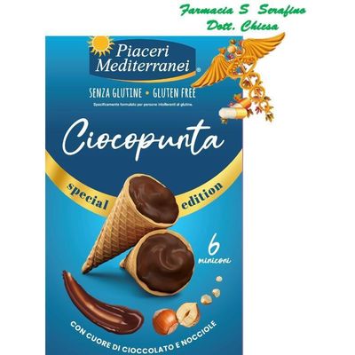 CIOCOPUNTA - KJEKS MED SJOKOLADE OG HASSELNØTTER