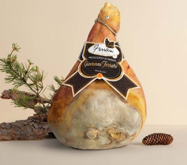 PROSCIUTTO DI PARMA 18M DOP FERRARI - HEL UTEN BEIN