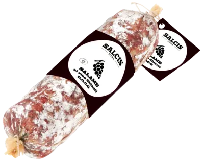SALAME AL VINO CHIANTI DOCG SALCIS - 500GR