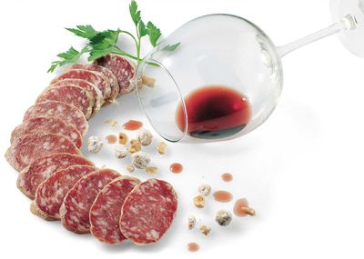 SALAME AL VINO CHIANTI DOCG SALCIS - 500GR