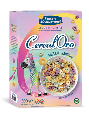 FROKOSTBLANDING - ANELLINI RAINBOW GLUTENFRI CEREALORO