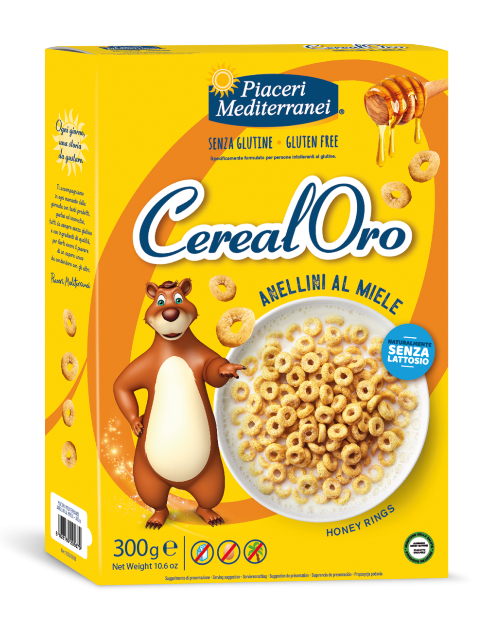 FROKOSTBLANDING - ANELLINI MED HONNING GLUTENFRI CEREALORO
