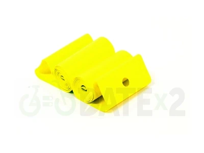 DATE RIMTAPEx2-GOLD 20x4 80mm yellow/gold rim tapes