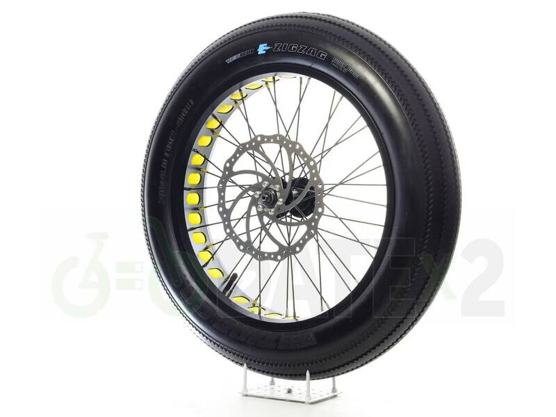 DATE VEEx1 ZIGZAG probably the best VEE city tires for 204 fat bikes in the world (GOLD rim tape)