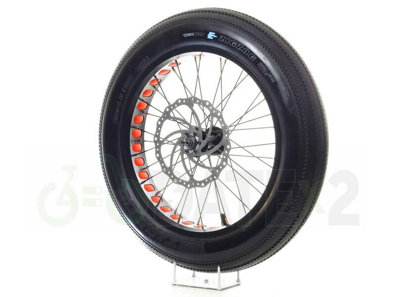 DATE VEEx1 ZIGZAG, iespējams, labākās VEE pilsētas riepas 204 fatbike velosipēdiem pasaulē (SARKANA loka lente)