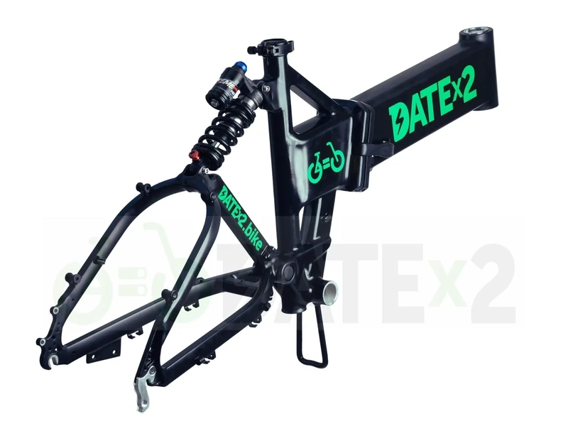 DATE FRAMEx1-GREEN probably the best-looking fat ebike frame in the world