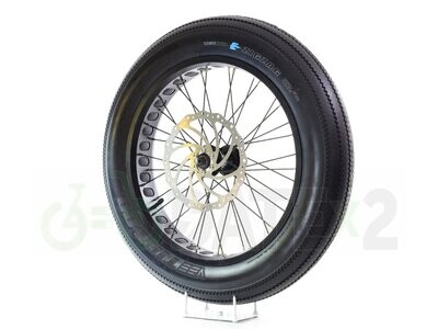 DATE VEEx1 ZIGZAG, iespējams, labākās VEE pilsētas riepas 204 fatbike velosipēdiem pasaulē (MELNA loka lente)