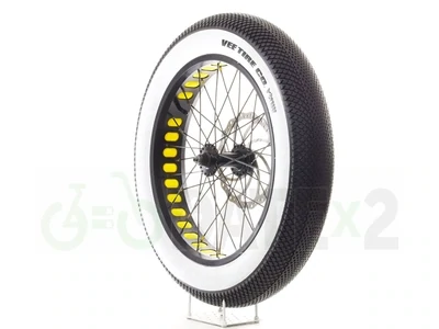 DATE VEEx4 SPEEDSTER ARAMID BELT luultavasti maailman kevyimmät puhkeamattomat 20x4 VEE -kaupunkirenkaat (GOLD-vannenauha)