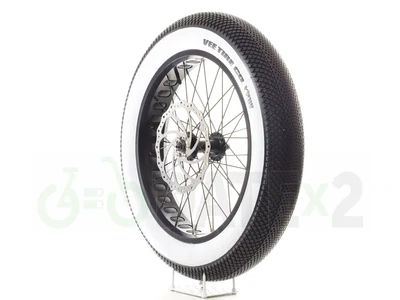 DATE VEEx4 SPEEDSTER ARAMID BELT probably the lightest puncture-proof 20x4 VEE city tires for 204 fat bikes in the world (BLACK rim tape)