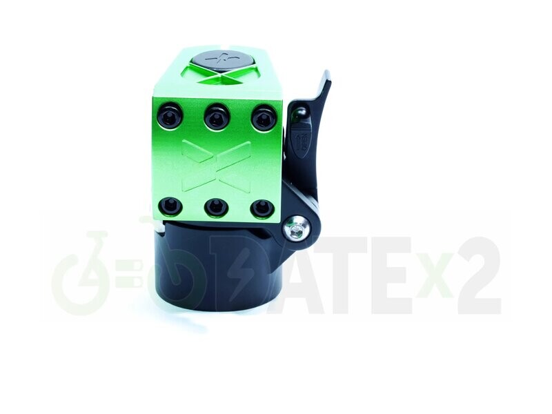 DATE X-TEMSx1-FOLDx1-WINTER-GREEN BMX foldable stem and loader
