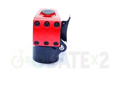 DATE X-TEMSx1-FOLDx1-FLAME-RED BMX foldable stem and loader