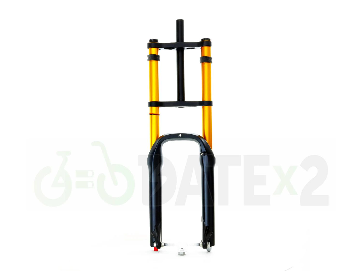 DATE AIRFx3-BLACK-GOLD the best 20x4&quot; air double crown fork