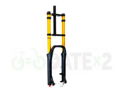 DATE AIRFx3-SVART-GULL den beste 20x4" luft dobbelkronegaffelen