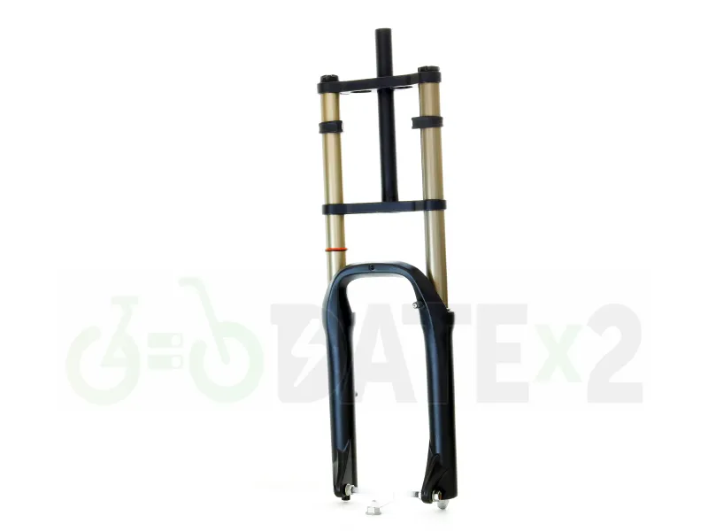 DATE AIRFx3-BLACK-TITANIUM the best 20x4" air double crown fork