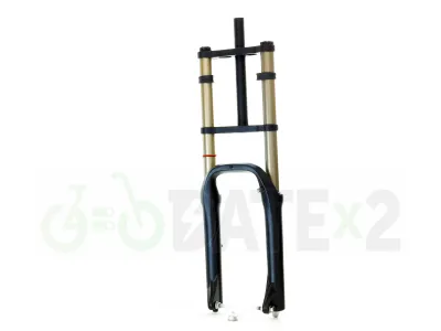 DATE AIRFx3-BLACK-TITANIUM parim 20x4" õhkvedrustusega topeltkroonhark