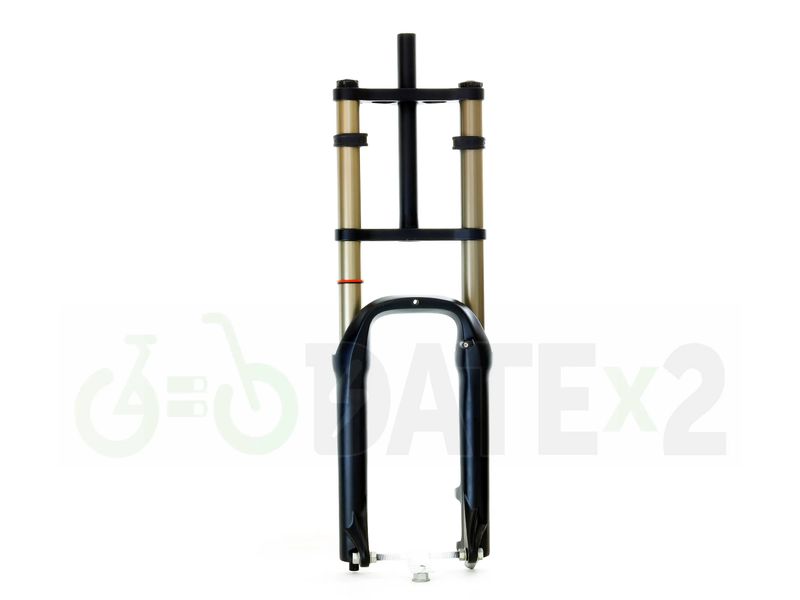 DATE AIRFx3-BLACK-TITANIUM the best 20x4&quot; air double crown fork