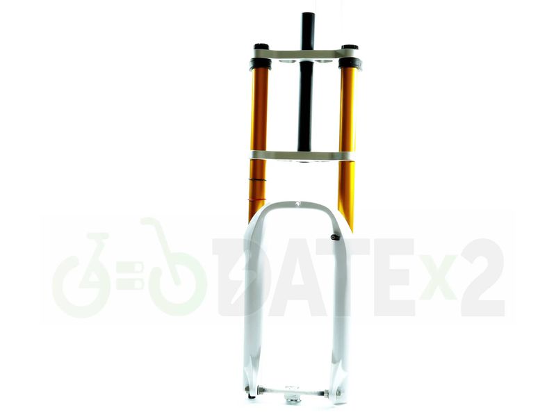 DATE AIRFx3-WHITE-GOLD the best 20x4&quot; air double crown fork