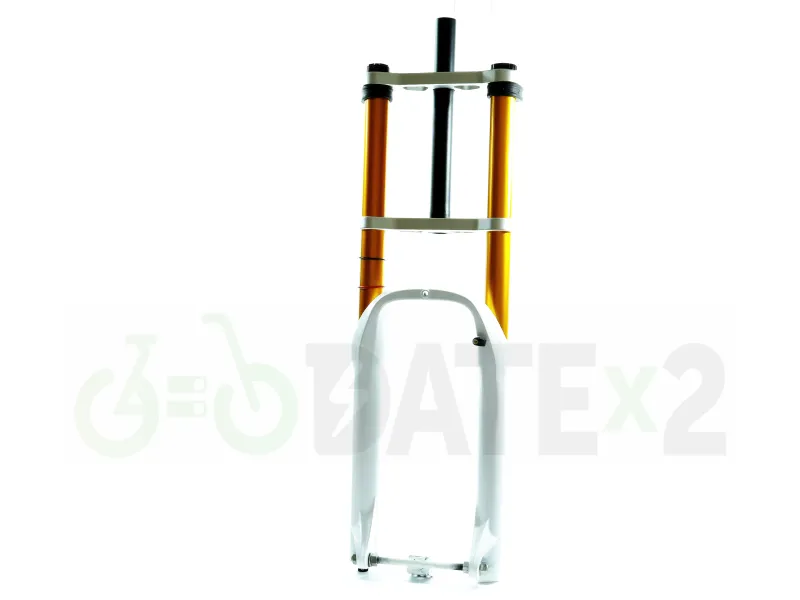 DATE AIRFx3-WHITE-GOLD the best 20x4" air double crown fork