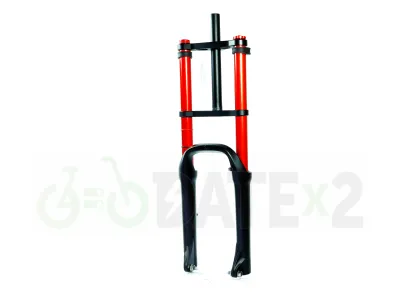 DATE AIRFx3-BLACK-RED the best 20x4" air double crown fork