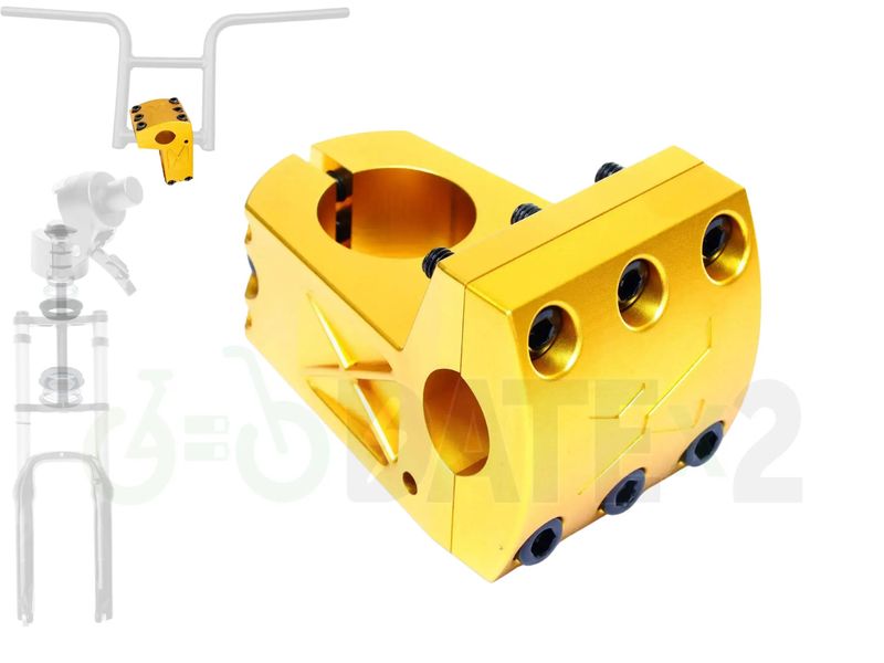 DATE X-TEMSx1-LOADER-BRIGHT-GOLD BMX loader clamp