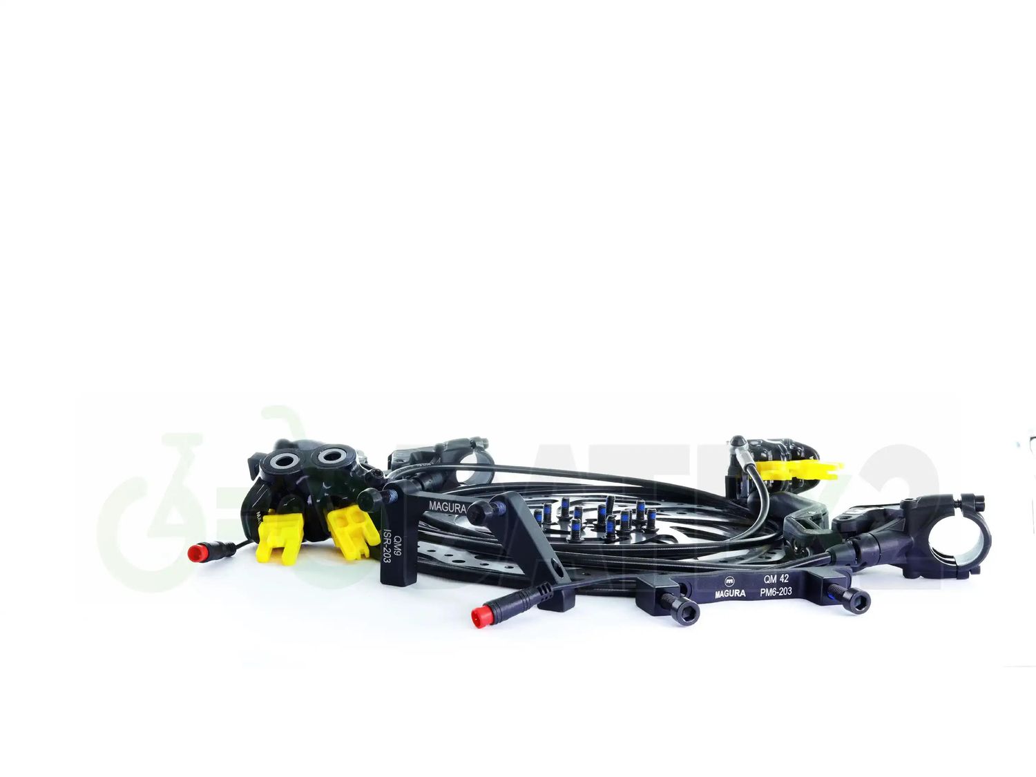 DATE BMx3T Professional MAGURA brakes with 203m TEKTRO rotors