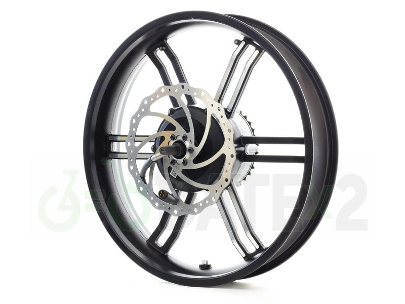 DATE BFx3MW BAFANG 1800W 20x4 complete fornt and rear wheela with 11-34T freewheel and 203mm rotors &amp; adapters