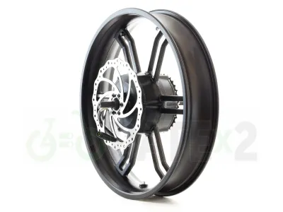 DATE BFx3MW BAFANG 1800W 20x4 complete fornt and rear wheela with 11-34T freewheel and 203mm rotors &amp; adapters