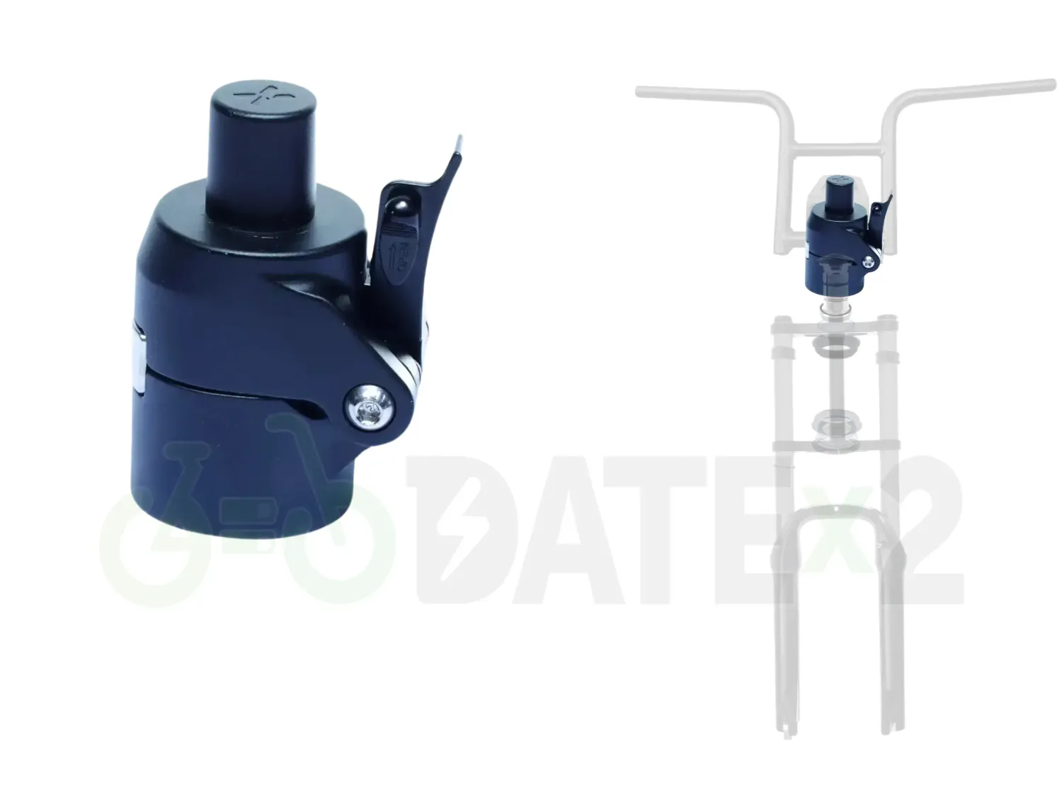 DATE X-TEMSx1-FOLDx1 BMX folding stem, 𝐗-𝐓𝐄𝐌𝐒𝐱𝟏 for BMX loader clamp: Not Included, 𝐇𝐞𝐚𝐝𝐬𝐞𝐭: Not Included, 𝐁𝐌𝐱𝟏 Handlebar: Not Included, Foldable BMX stem: 𝐗-𝐓𝐄𝐌𝐒𝐱𝟏-𝐅𝐎𝐋𝐃𝐱𝟏, Air Fork: Not Included