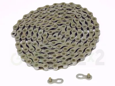 DATE CHAINx3 130 links KMC E8 EPT perfect for 60-63T + 11-34T