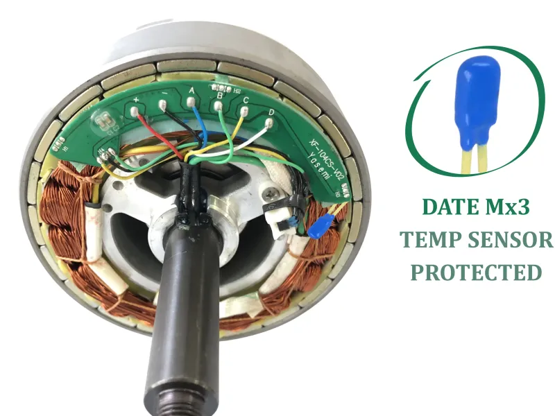 DATE Mx3 temp sensor SERVICE INSTALLATION in your motor