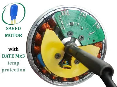 DATE Mx2 podwójny czujnik temperatury do kontrolera i temperatury otoczenia zewnętrznego DATE Mx2 podwójny czujnik temperatury do kontrolera i temperatury otoczenia zewnętrznego