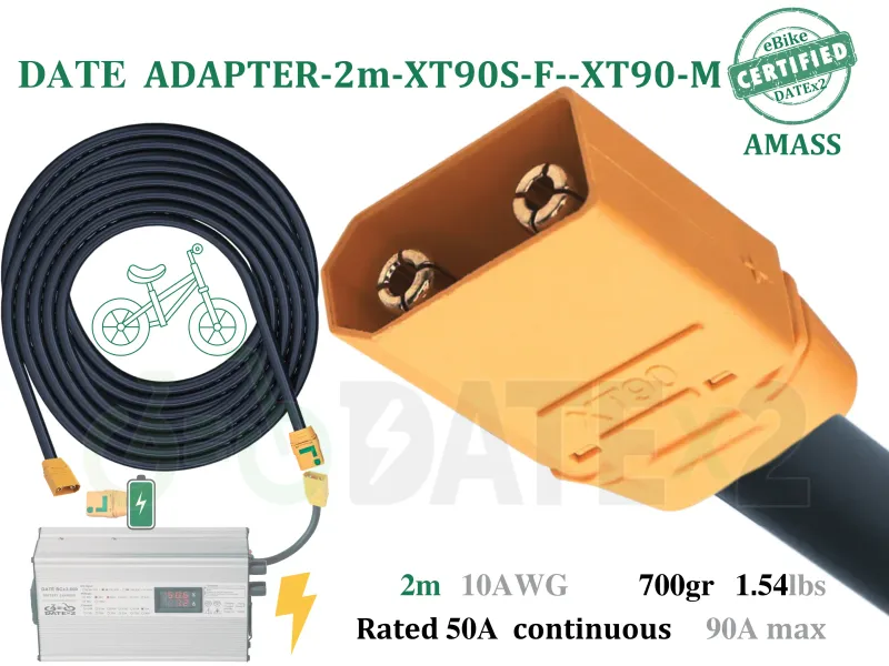 Charging Cable XT90S to XT90 2m extension