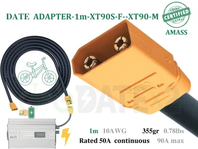 Charging Adapter XT90S to XT90S 1m