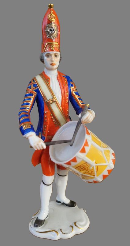 Rosenthal - Trommler, Modellnummer 1548, Gustav Oppel 1934.