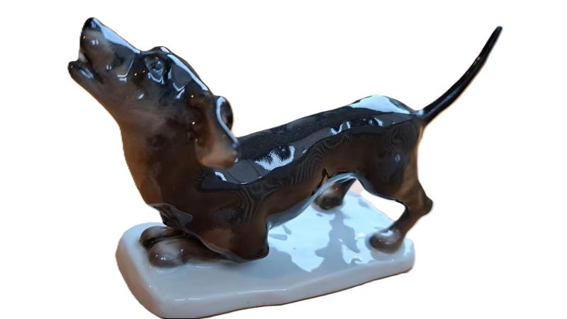 Rosenthal - Ultraseltener Dackel,Liselotte Specht-Büchting 1937,Modell-Nr. 1633