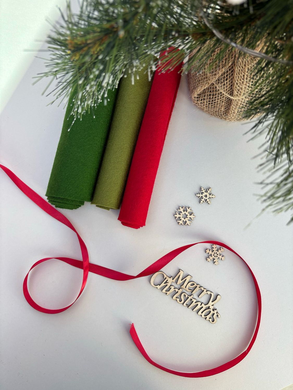Combi DIY Mistletoe en Kerstkrans