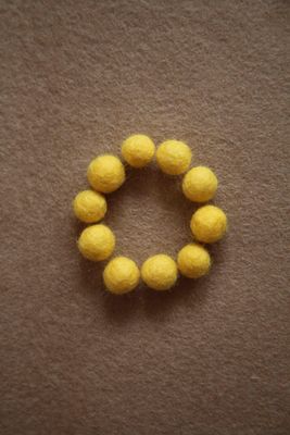 Viltballen 1 cm | per 10 stuks