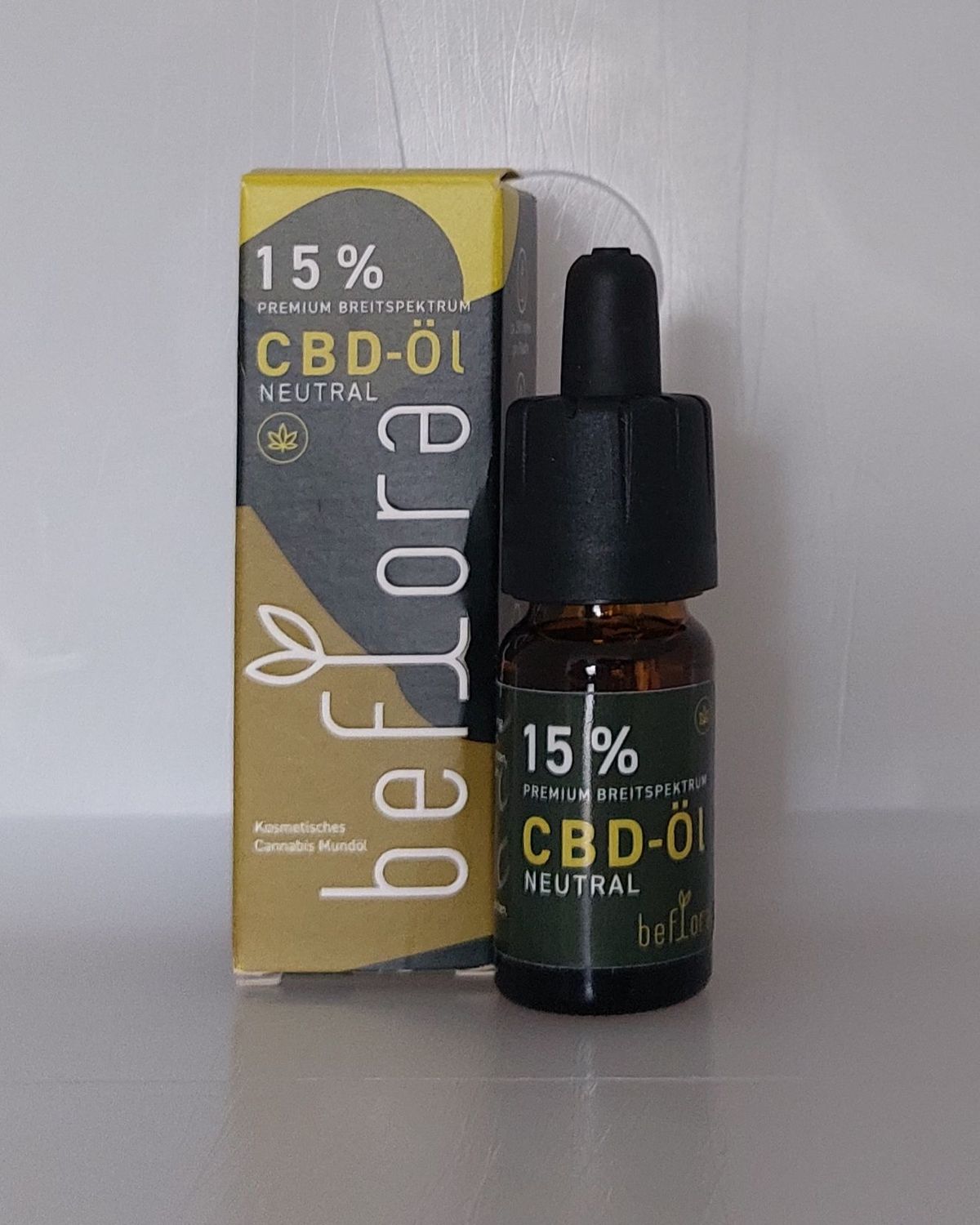 CBD - Öl 15 %  (10 ml) Kosmetisches Cannabis Mundöl
