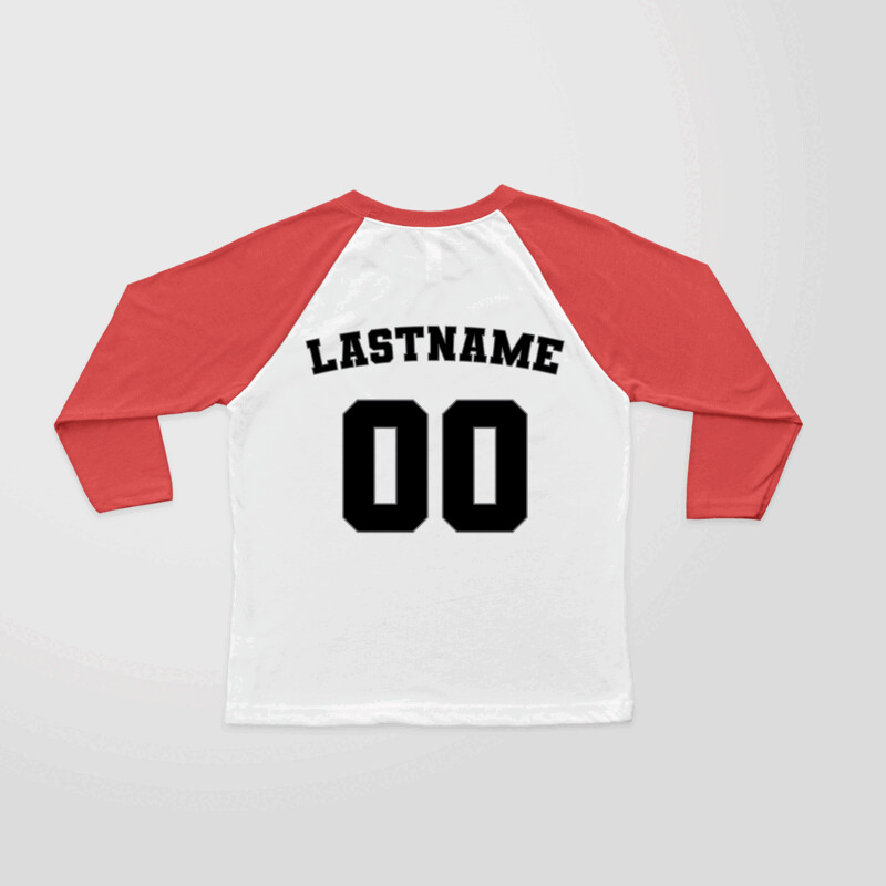 Child Flint Hill Baseball Raglan