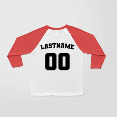Child Flint Hill Baseball Raglan