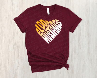 Eldon Love My School Design Heart