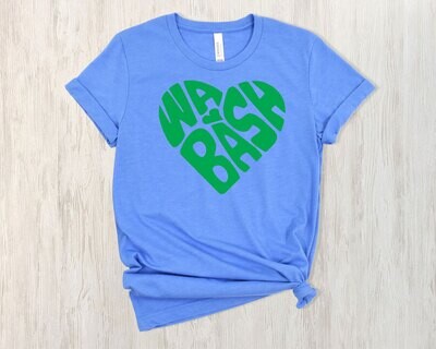 Wabash Love My School Design Heart
