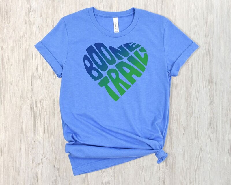 Boone Trail Love My School Design Heart