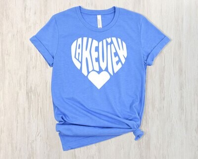 Lakeview Love My School Design Heart