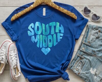 South Middle Love My School Design Heart