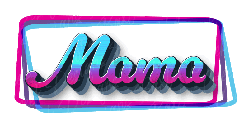 Mama Cool Retro DTF Transfer